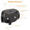 2 In 1 Dog GPS Fence Tracker Wireless GPS Dog Fence GPS Dog Collar with 32-2887FT Radius IPX6 Waterproof for Small Medium Large Dogs