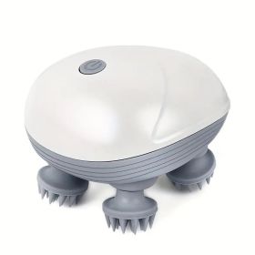 Electric Pet Massager â€“ 4 Rotating Heads for Cats & Dogs to Relax Muscles & Improve Circulation