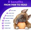 20 in 1 Dog Multivitamin with Glucosamine Chewable Dog Vitamins and Supplements Senior & Puppy Multivitamin Chews for Pet Hip & Joint Support Immunity