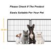 47.2" Dog Crate for Small Medium Large Dogs, Puppy Dog Playpen for Yard Indoor Outdoor Use, Pet Dog Cage Kennel (47.2"L x 23.6"W x 23.6"H)