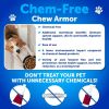 Flea and Tick Prevention for Dogs Chewables Natural Flea Treatment Supplement for Small & Large Dogs with Vitamins Immune Support Chews Pest Defense O