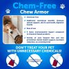 Flea and Tick Prevention for Dogs Chewables Made in USA Natural Flea and Tick Supplement for Dogs 240 Immune Support Chews 2 Pack Vitamins B1 B6 B12 A