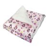 Girly Monkey Flannel/Plush Blanket